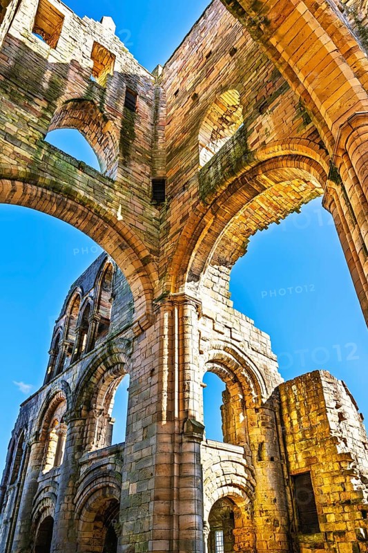 Jedburgh Abbey, Augustinian Abbey, Jedburgh, Scottish Borders, Scotland, UK