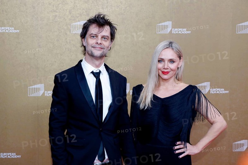Luca Ciut and Katarina Cas arriving for the European Film Awards at the House of World Cultures in Berlin on 17.01.2026