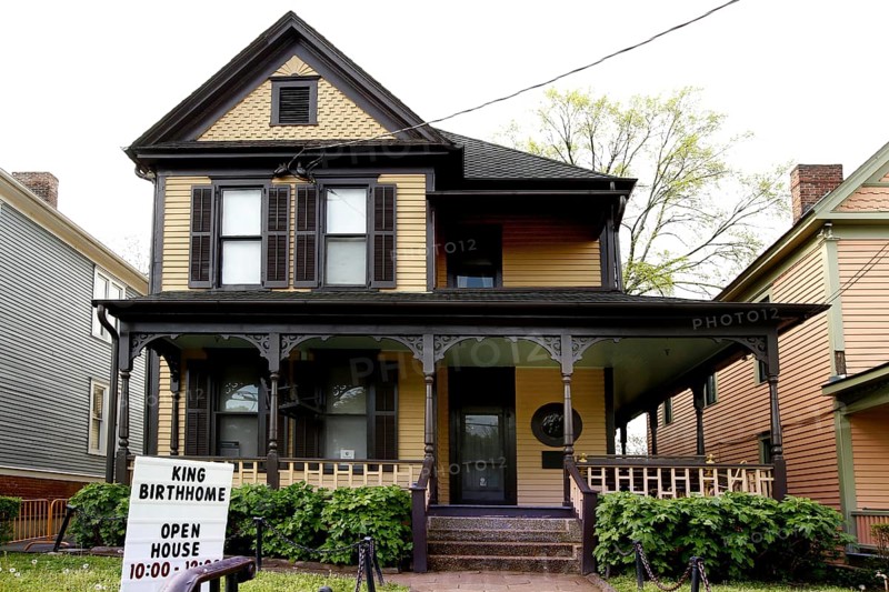 Martin Luther King Jr.'s Historic Home in Atlanta, Atlanta, Georgia, USA