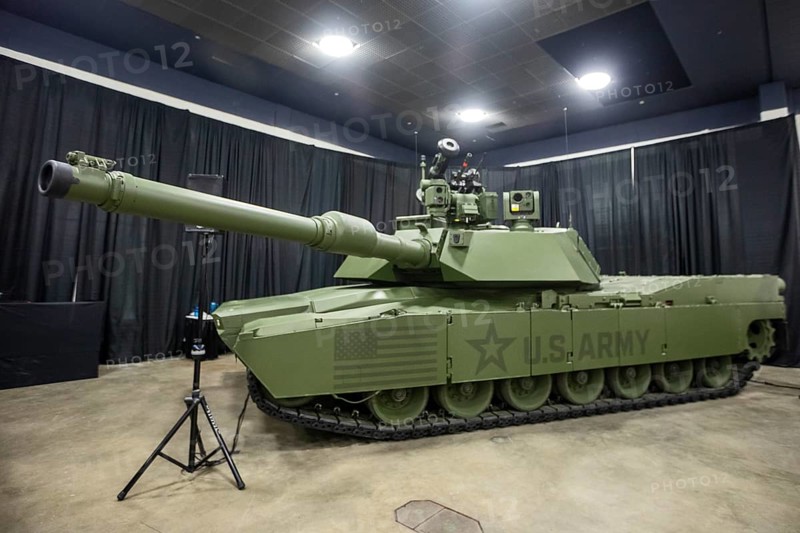 Detroit, Michigan USA - 15 January 2026 - The U.S. Army unveils the M1E3 Abrams tank early prototype during the Detroit Auto Show