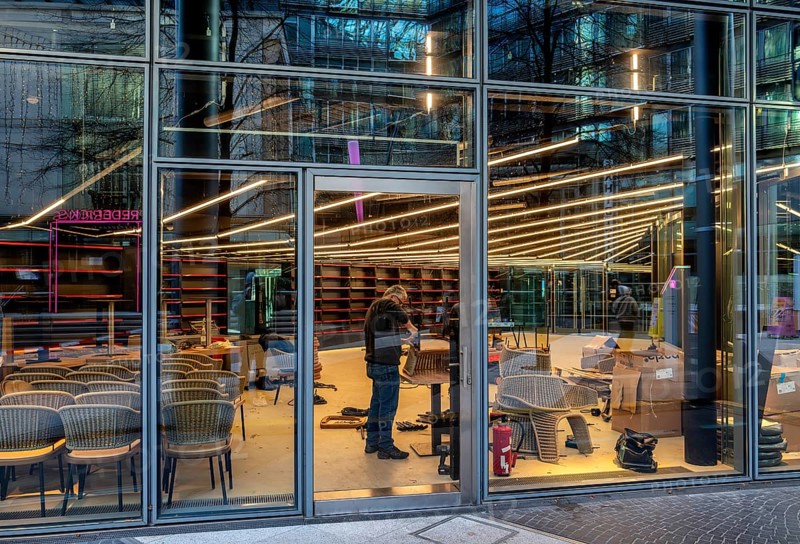 Expansion of commercial premises, retail store at Center Potsdamer Platz, Berlin, Germany