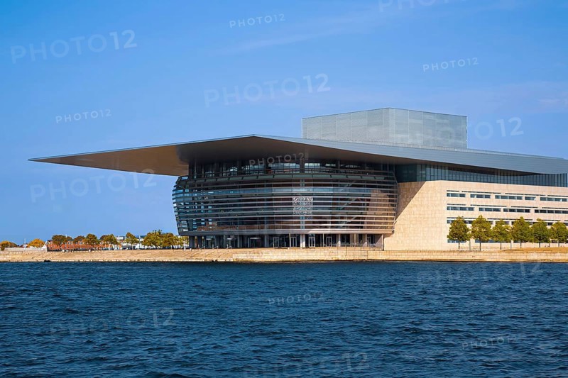 The National Opera House located on the island of Holmen in central Copenhagen