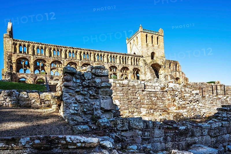 Jedburgh Abbey, Augustinian Abbey, Jedburgh, Scottish Borders, Scotland, UK