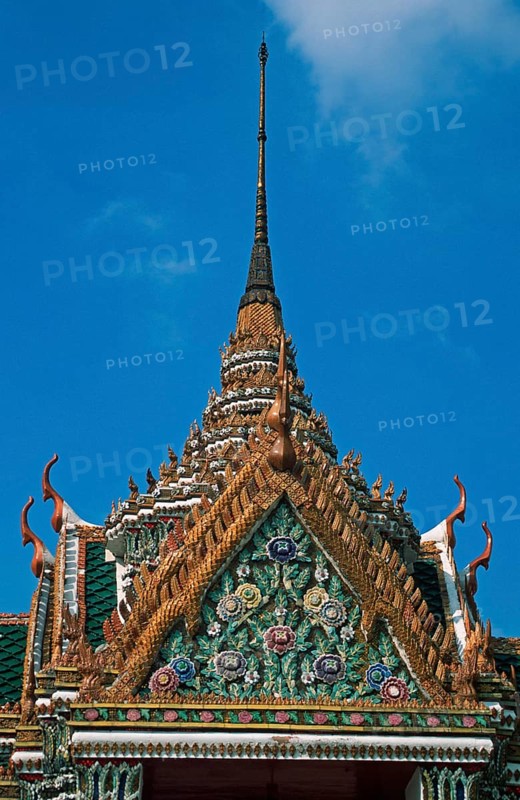 Gate, Grand Palace, Bangkok, Thailand, December 2002, vintage, retro, old, historic