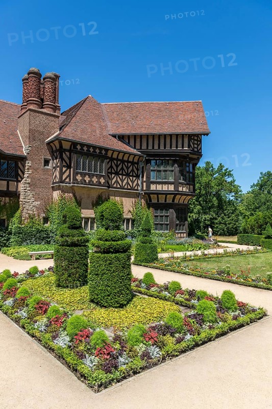 Cecilienhof Palace, location of the Potsdam Conference in the New Garden, Potsdam