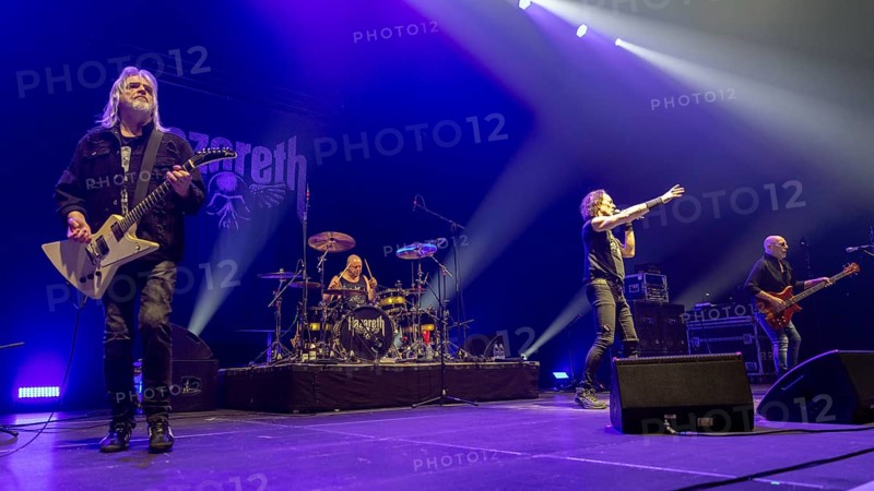 NAZARETH, hard rock band, UK, Bending The Rules 2025 tour, live, 17.12.2025, Uber Eats Music Hall, Berlin, Germany < english> NAZARETH, hard rock band, UK, Bending The Rules 2025 tour, live, December 17th, 2025, Uber Eats Music Hall, Berlin, Germany