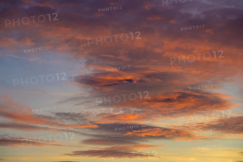 Clouds in the evening, Berndorf, Lower Austria, Austria