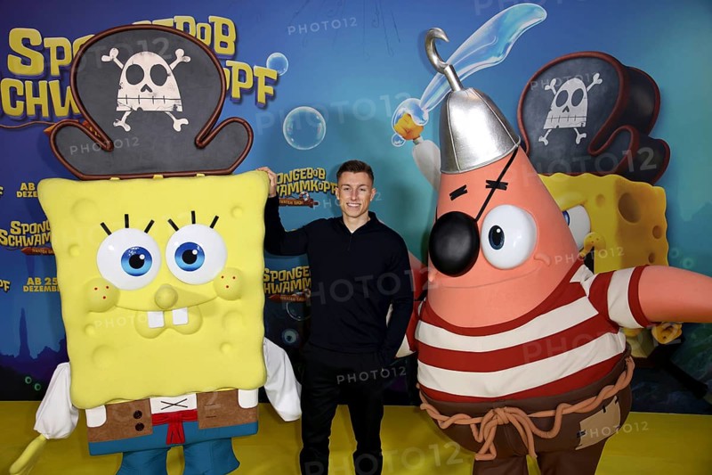 Maximilian Schuster aka YouTuber iCrimax - German premiere of SpongeBob SquarePants: Pirates Ahoy!, cinema in the Kulturbrauerei, Berlin, 14.12.25
