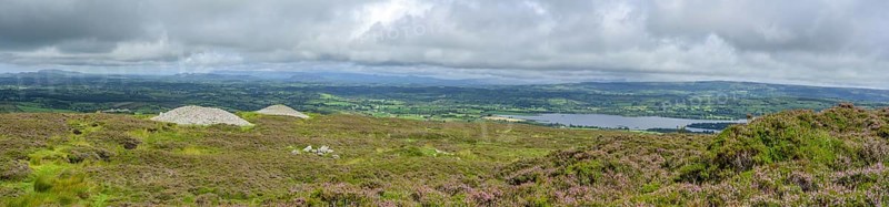 Megalith graves of, Carrowkeel, Templevanny, County Sligo, Ireland