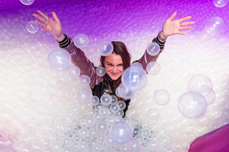 Josephin bush at the opening of Bubble Planet - The Adventure Museum for All Senses at Arena Berlin, Berlin, 11.12.2025
