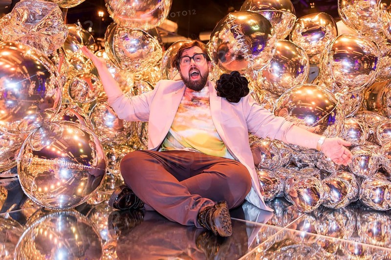 Steven Preisner at the opening of Bubble Planet - The Adventure Museum for All Senses at Arena Berlin, Berlin, 11.12.2025