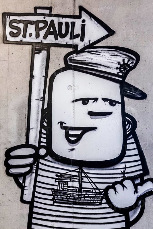 Graffiti, St. Pauli, Hamburg