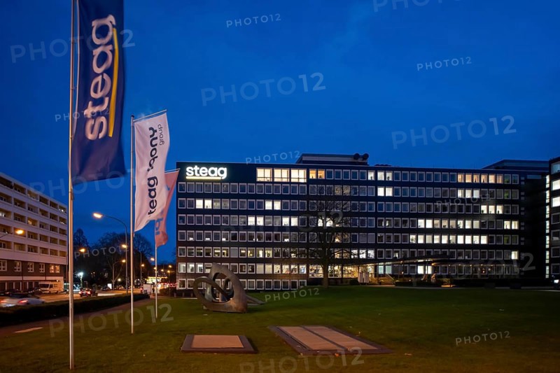 STEAG headquarters in Essen-Rüttenscheid, on Rüttenscheider Straße, STEAG operates coal-fired power plants at 6 locations, energy companies, Essen, North Rhine-Westphalia, Germany