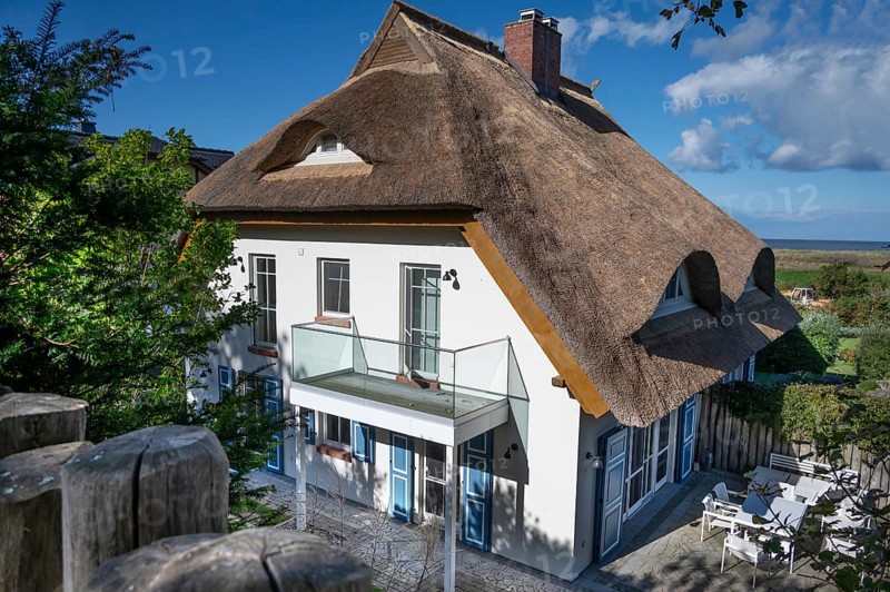Private thatched house, Ahrenshoop, Darß, Mecklenburg-Western Pomerania, Germany