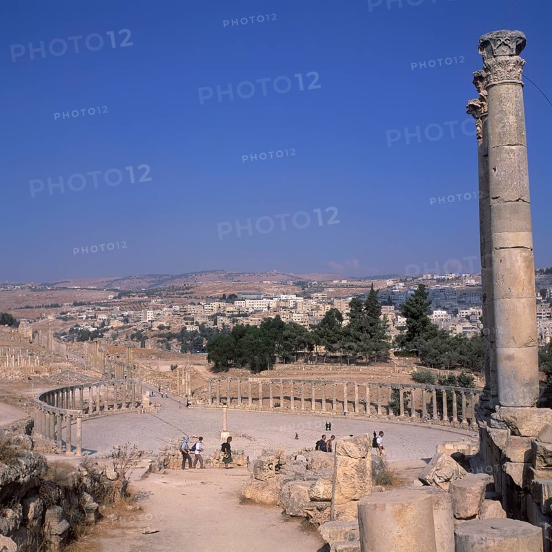 Oval Forum, Jerash (Gerasa), Jordan