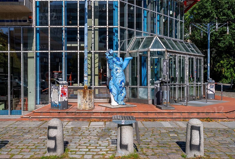 Entrance to the Einstein Center for Mathematics building at the Technical University of Berlin on Straße des 17 June, Berlin, Germany