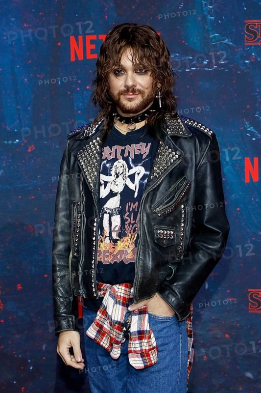 Riccardo Simonetti at the Stranger Things fan event in Hangar 7 at Tempelhof Airport in Berlin on 18.11.2025