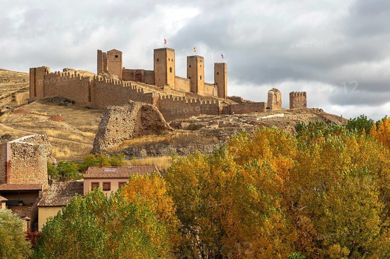 Castle of Molina de Aragón, Guadalajara province, Castile-La Mancha, Spain