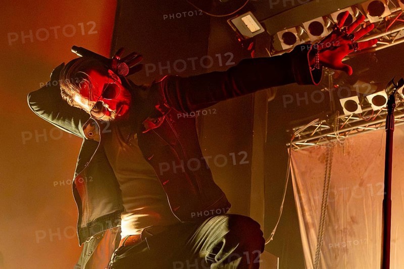 Alec Völkel (Boss Burns), singer of the band The BossHoss during their Back To The Boots Tour 2025 at Capitol Hannover on 03.10.2025