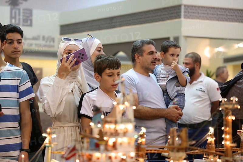 The First Damascus International Fair drew an unprecedented turnout of about 2.3 million visitors following the fall of Assad's regime. Crowds explored the diverse exhibition halls, including cultural, economic, Damascus, Damascus, Syria