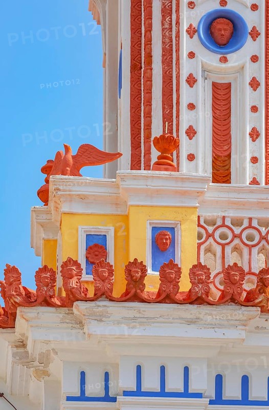 Panormitis monastery, Panormitis, Symi Island, Dodecanese Islands, Greece