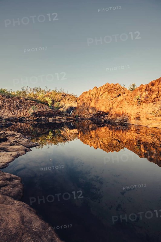 Sunrise Edith Falls in northern Australia, Australia