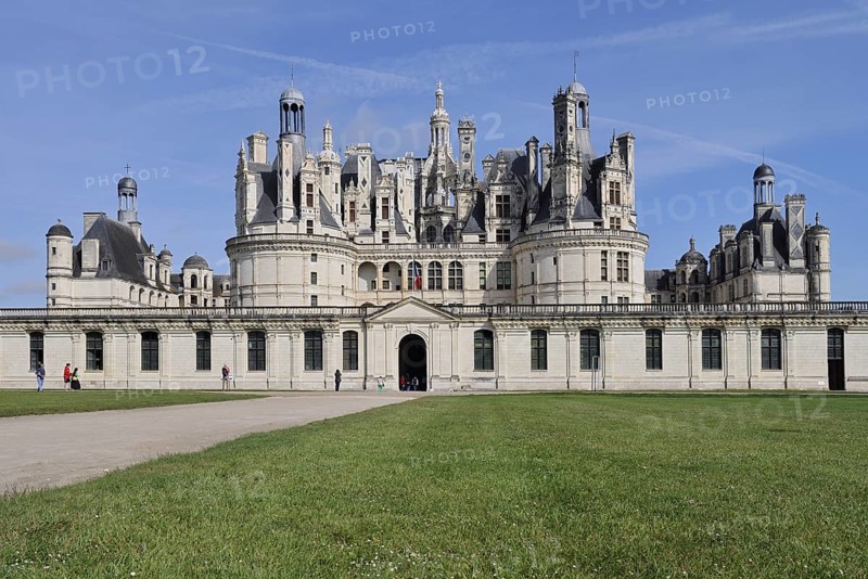 Chambord Castle, Loir-et-Cher department, Centre region, France