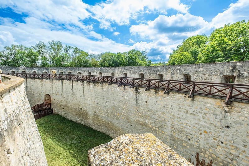 Moat of the first and second line of defence of Trencín Castle, Capital of Culture 2026, Trencín, Slovakia