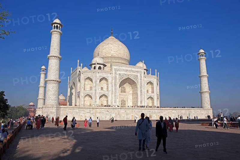 Taj Mahal or Taj Mahal, mausoleum, Agra, Uttar Pradesh, India