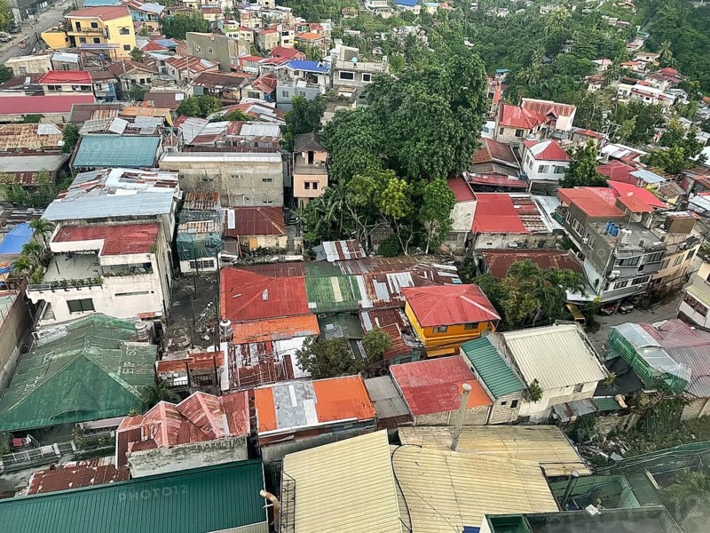 Cebu City on the island of the same name, Cebu. Residential building, Cebu, Philippines