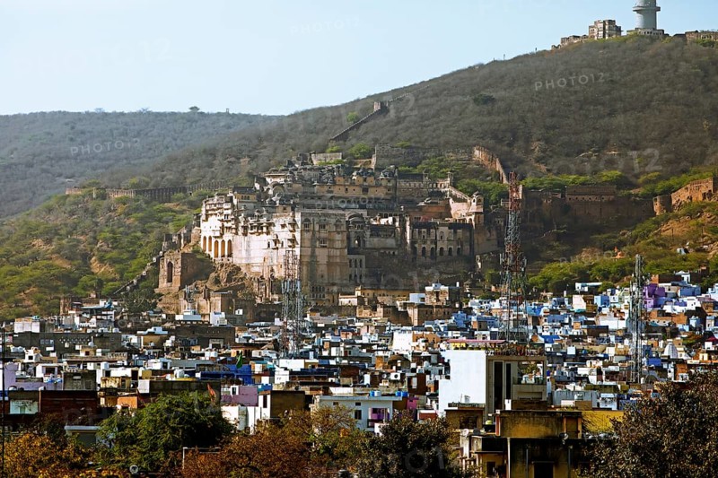 Garh Palace or Rajput Palace, Bundi, Rajasthan, India