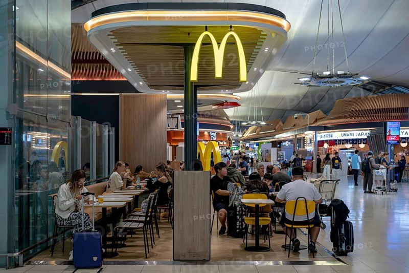 Symbolic photo McDonalds, Bangkok, Thailand