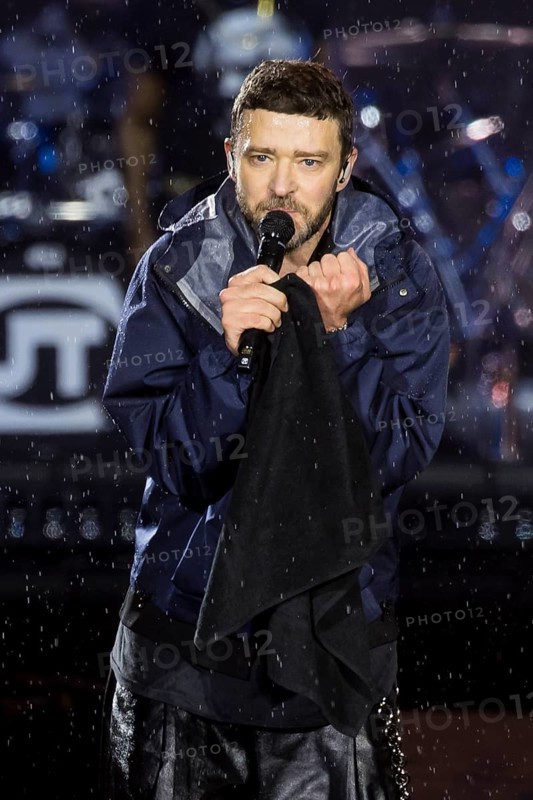 Justin Timberlake at the Lollapalooza Festival in the Olympiastadion and on the Maifeld, Berlin, 12/07/2025