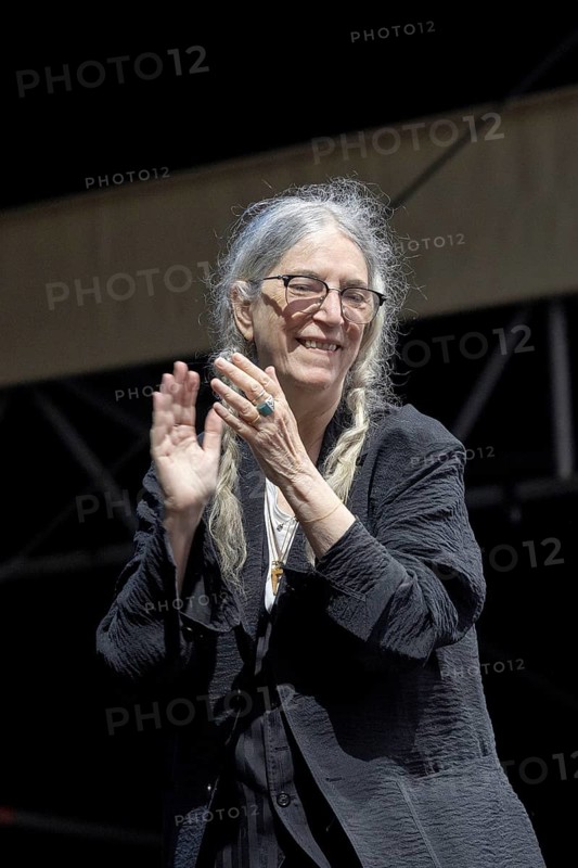 Patti Smith, singer, songwriter, USA, Patti Smith Quartet, open air at the Citadel Music Festival, 11 July 2025, Spandau Citadel, Berlin, Germany < english> Patti Smith, singer, songwriter, USA, Patti Smith Quartet, open air at the Citadel Music Festival, July 11, 2025, Spandau Citadel, Berlin, Germany