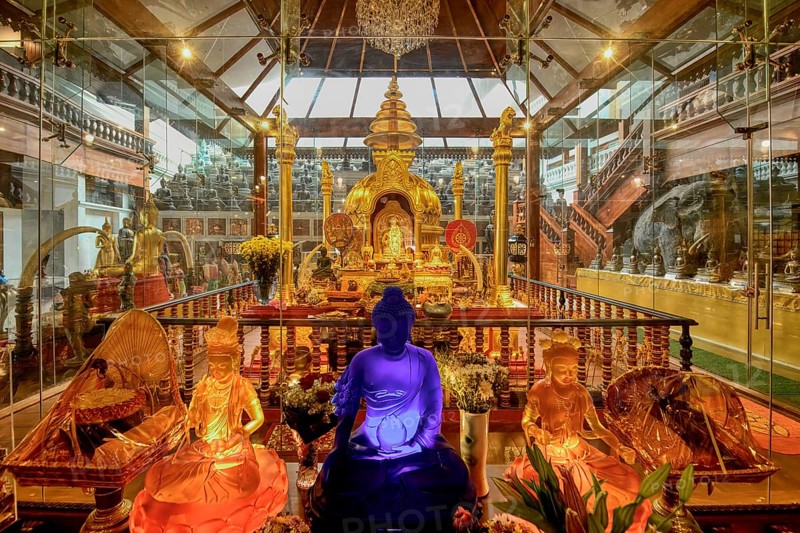 Gangaramaya Buddhist Temple, Interior, Colombo, Sri Lanka