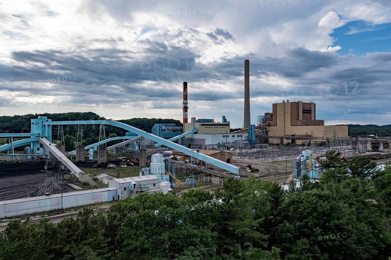 West Olive, Michigan - The J.H. Campbell coal-fired power plant. Consumers Energy had planned to retire the plant on May 31, 2025, but President Trump ordered it to keep operating. The President cited an energy emergency, which Michigan officials deny