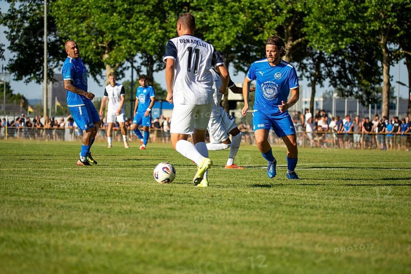 SC Käfertal against Waldhof Mannheim (test match) ***Picture: Match scene
