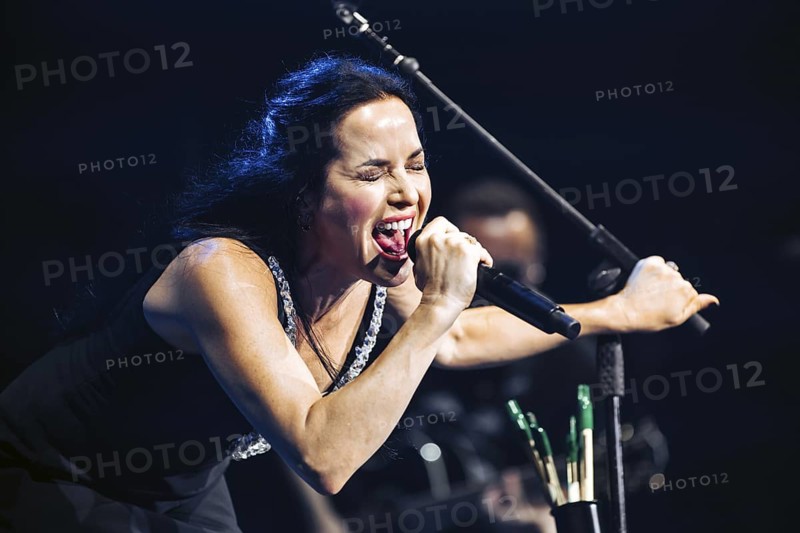 Andrea Corr, singer of The Corrs live at the Tollwood Festival in Munich on 26.06.2025