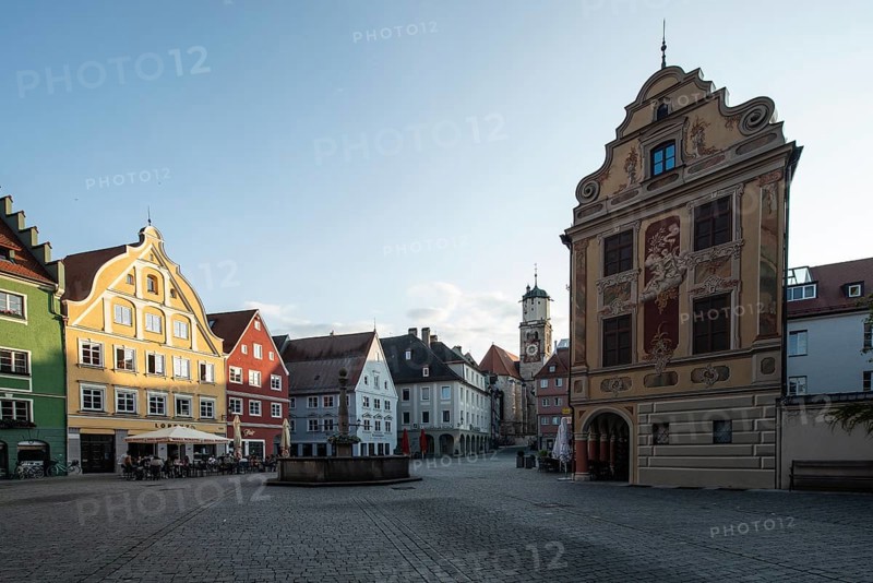 Memmingen, Old Town, Weinmakt, Bavaria, Germany