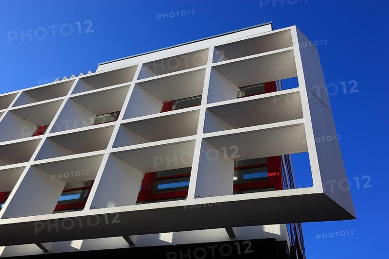 Modern architecture in the city centre of Würzburg, Lower Franconia, Bavaria, Germany