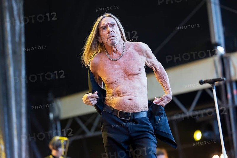 Iggy Pop, concert at the Zitadelle Spandau, Berlin, 19.06.2025