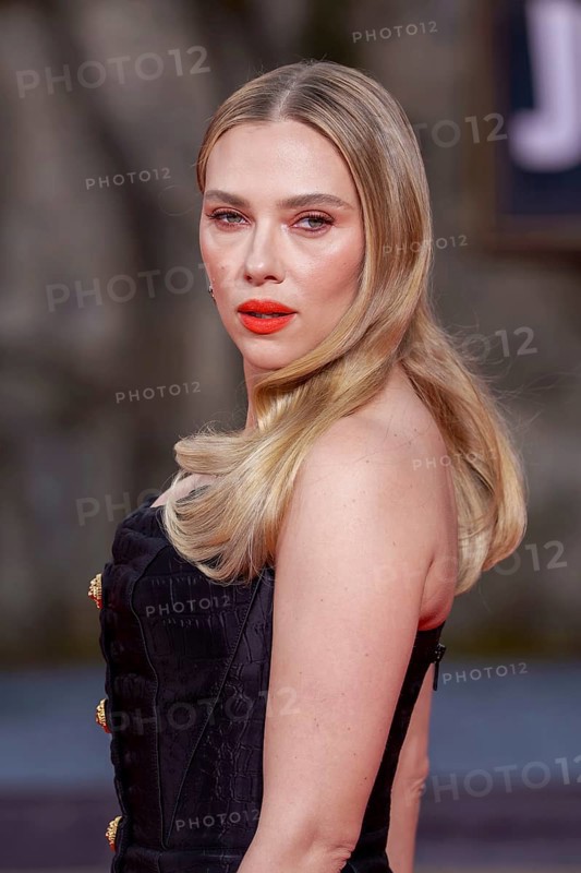 Scarlett Johansson at the German premiere of the adventure film Jurassic World, the rebirth at Berlin's Zoo Palast on 18 June 2025