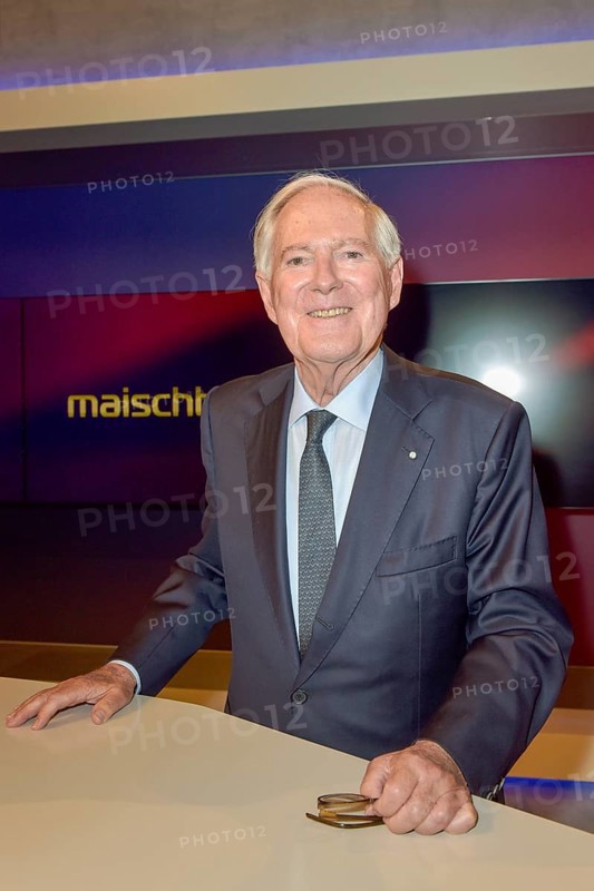 Roland Berger (management and political consultant), on the ARD talk show maischberger in the Berlin Adlershof studio. Berlin, 17.06.2025