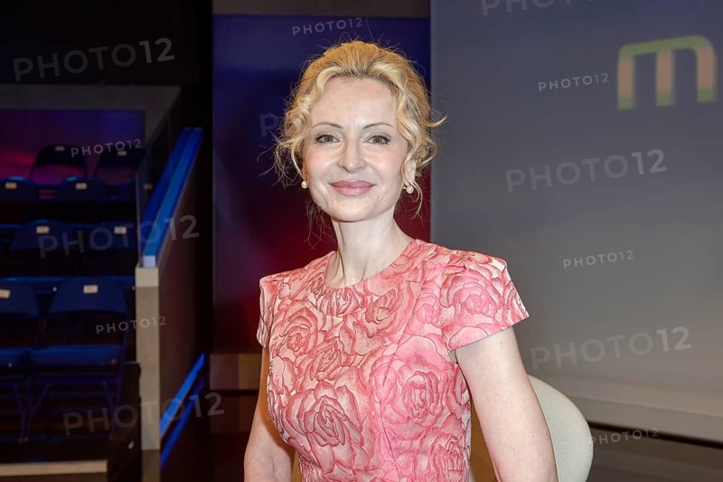 Sandra Navidi (USA expert and author), on the ARD talk show maischberger in the Berlin Adlershof studio. Berlin, 17.06.2025