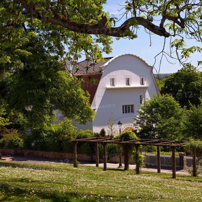 Large Glückert House by Joseph Maria Olbrich on the Mathildenhöhe, UNESCO World Heritage Site, Darmstadt, Hesse, Germany