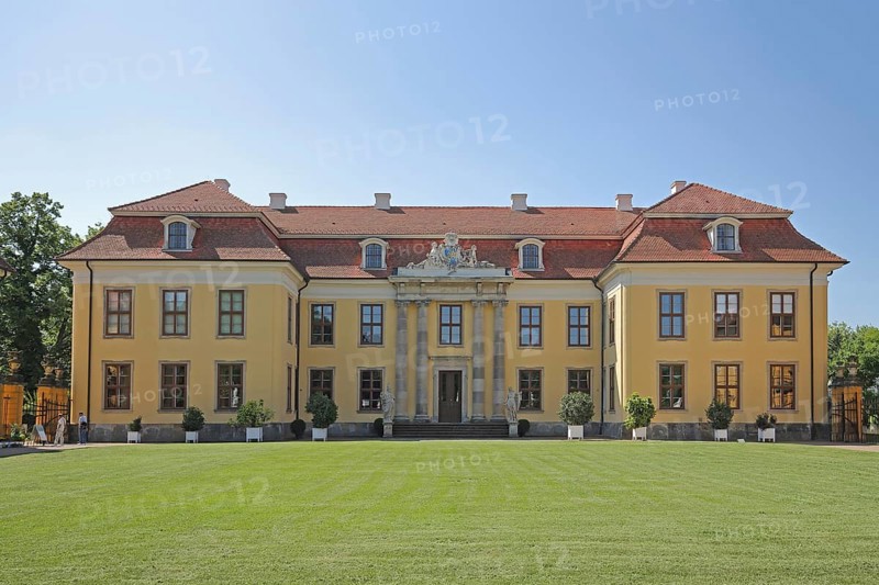 Rococo Castle, Mosigkau, Dessau-Wörlitz Garden Kingdom, Dessau-Roßlau, Saxony-Anhalt, Germany
