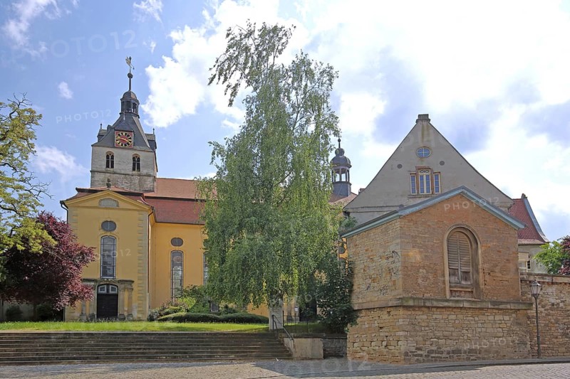 Baroque St Aegidien Church, Bernburg, Saxony-Anhalt, Germany