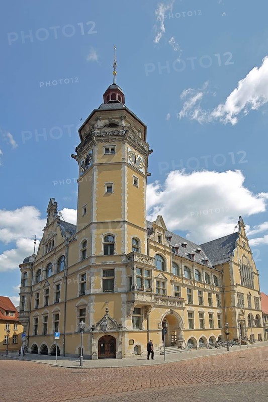 Baroque town hall, Köthen, Saxony-Anhalt, Germany