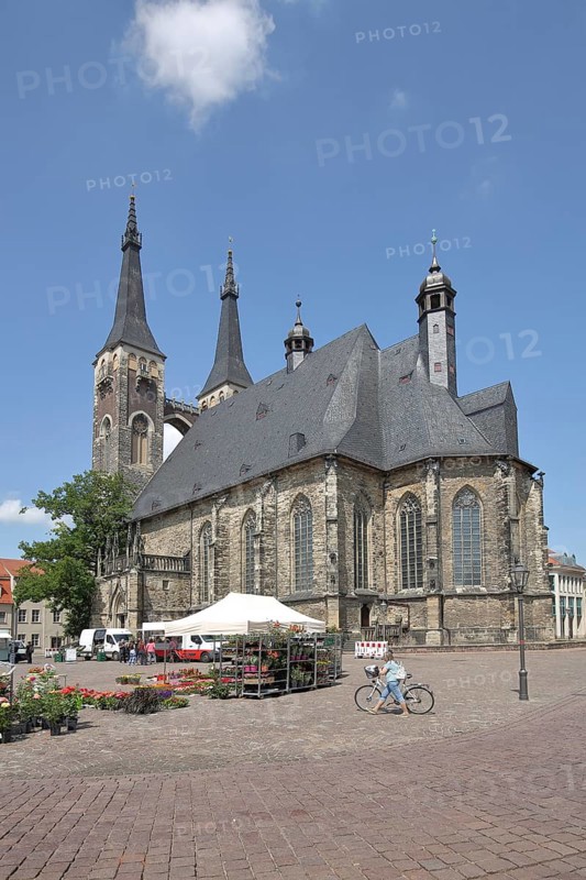 Late Gothic St Jacob's Church, Köthen, Saxony-Anhalt, Germany