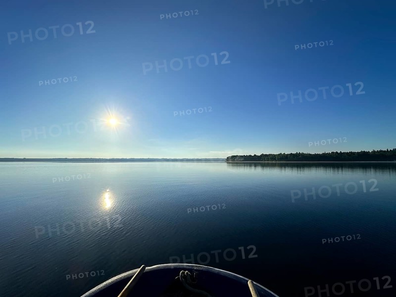 Evening atmosphere, Lake Starnberg, Bavaria, Germany